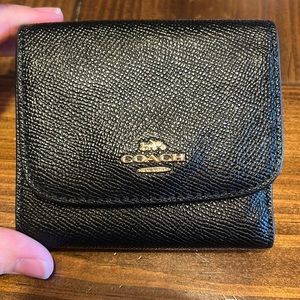 COACH BLACK WALLET